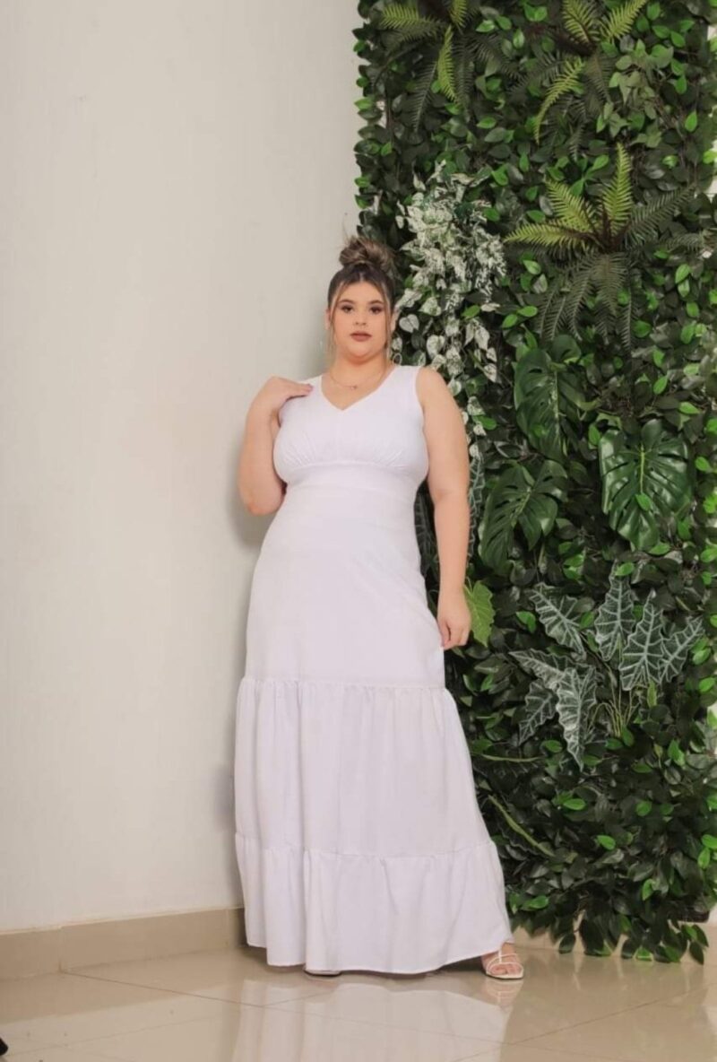 Vestido Longo Branco