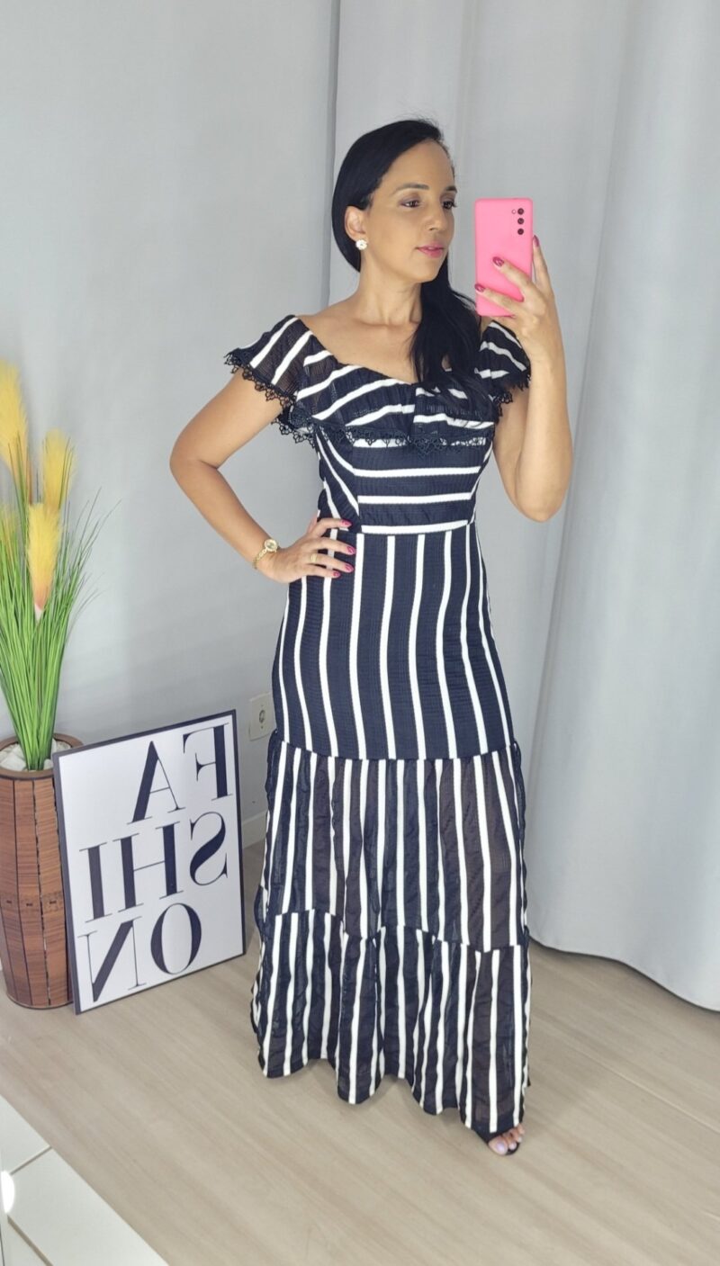 Vestido Longo Preto - Image 2