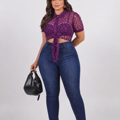Blusa Roxa