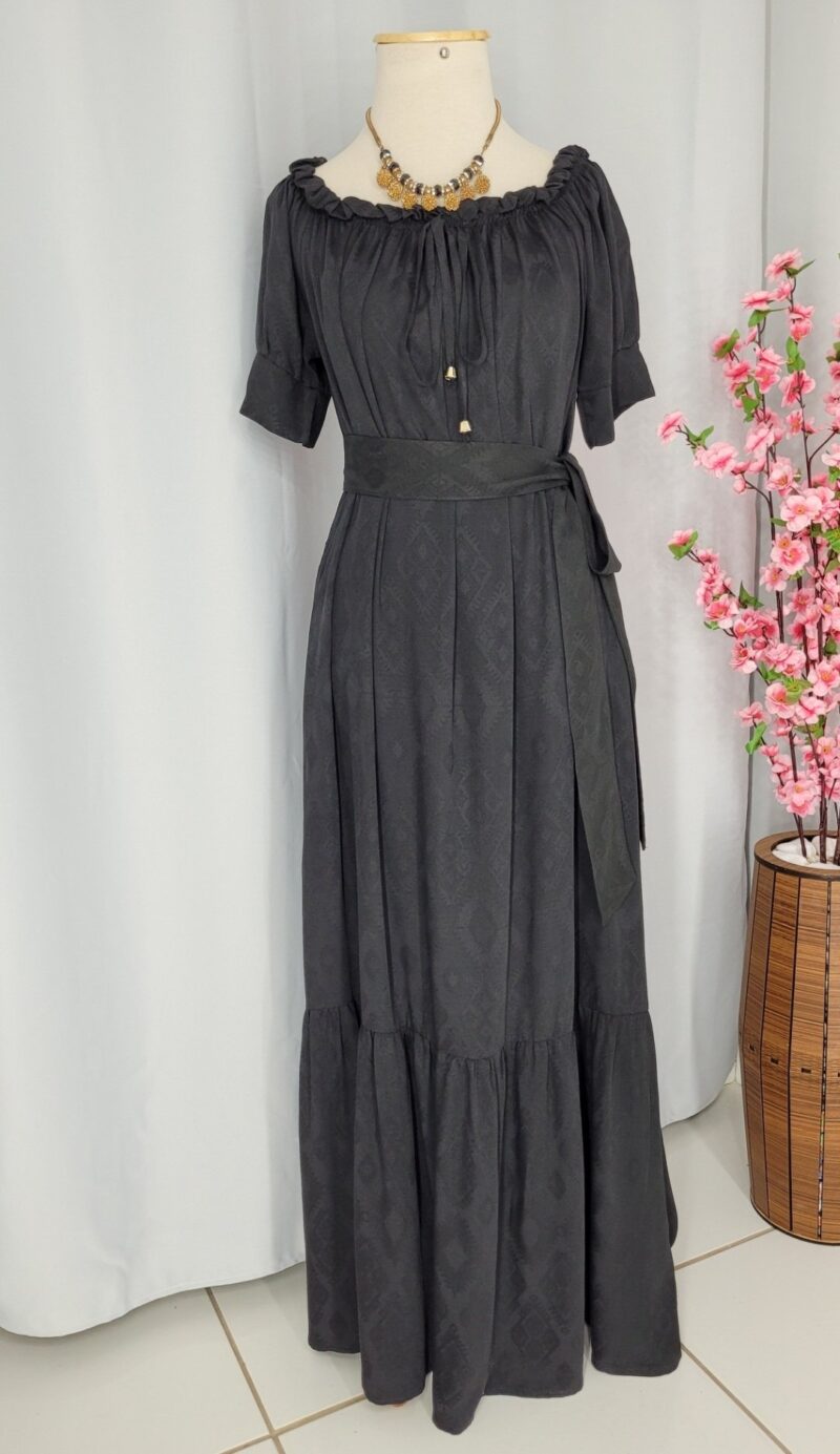 Vestido Longo Preto