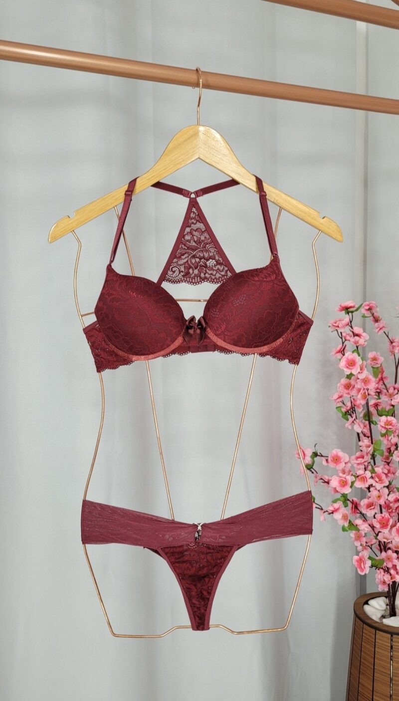 Lingerie Marsala