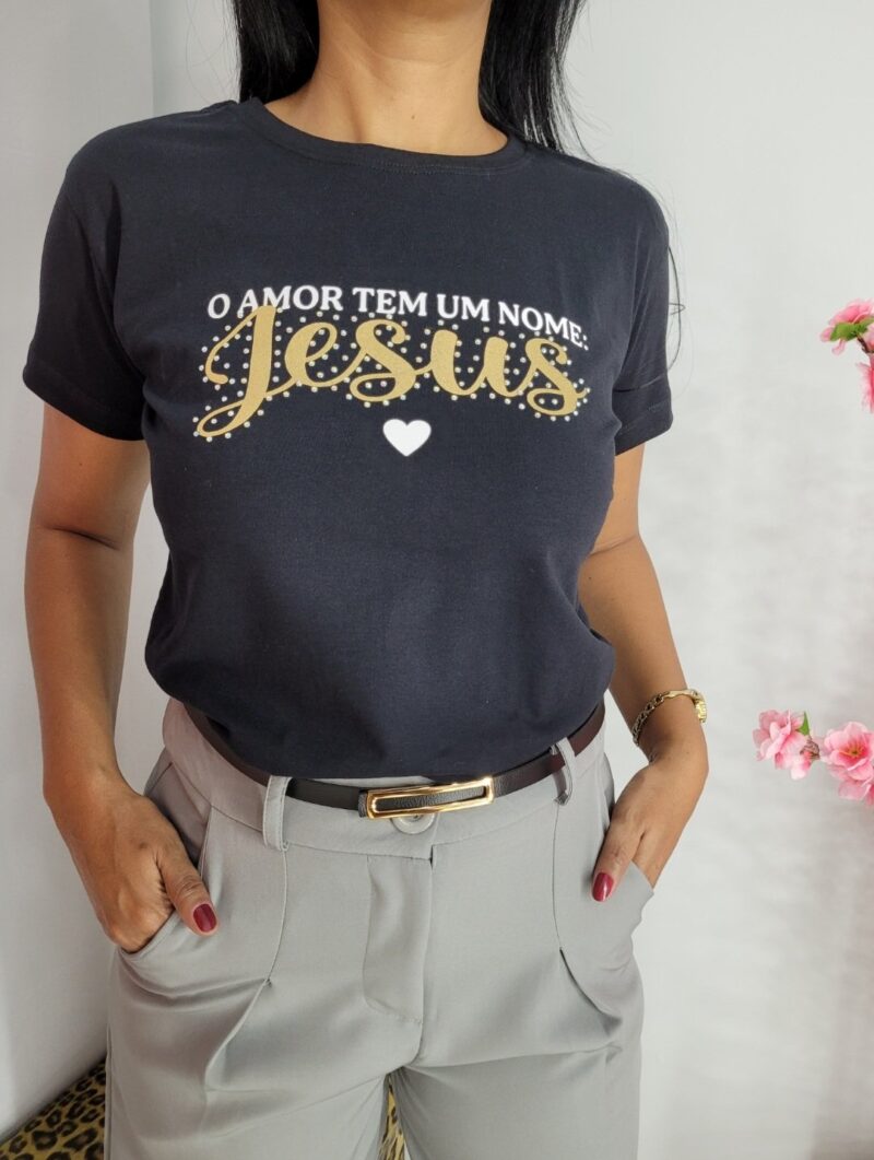 T-shirt Preta - Image 5