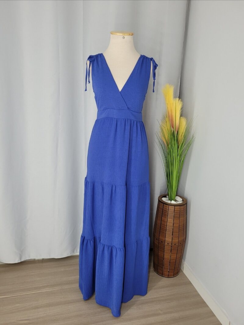 Vestido Longo Azul - Image 2