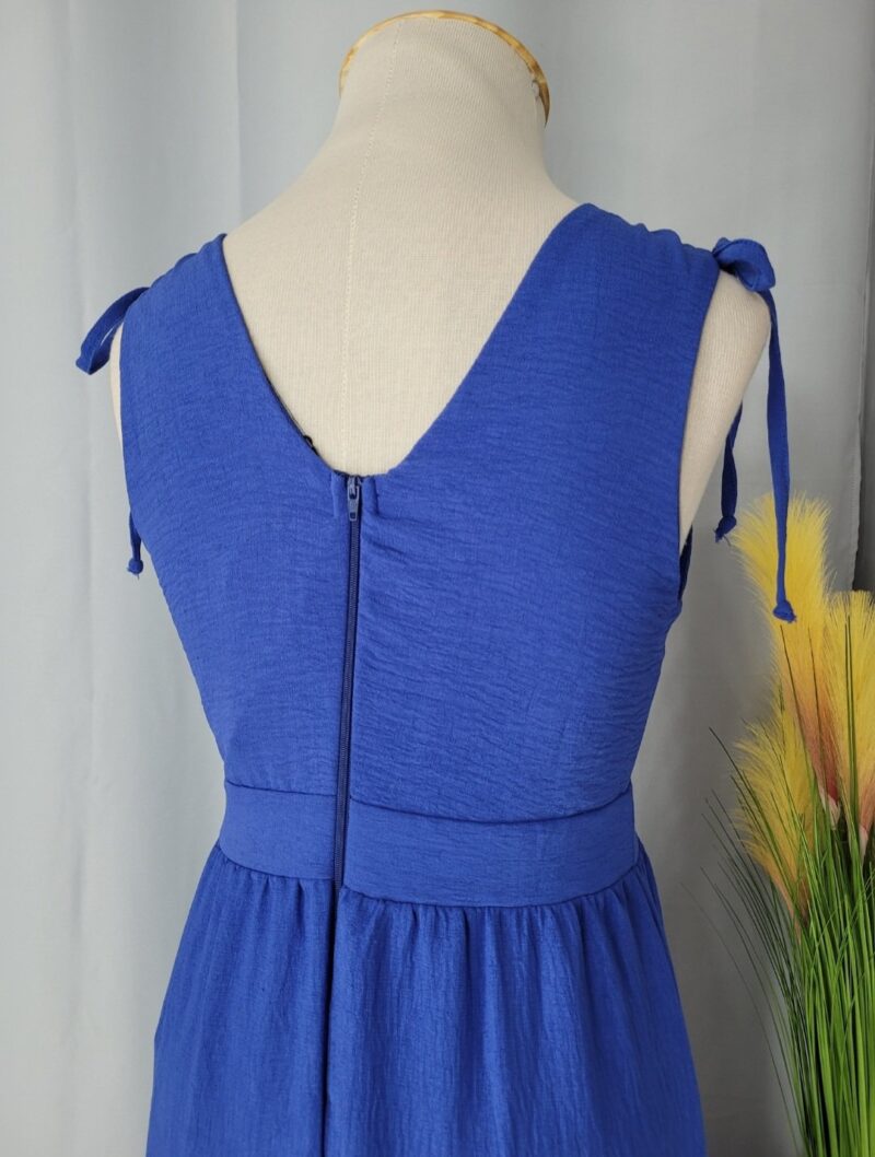 Vestido Longo Azul - Image 4