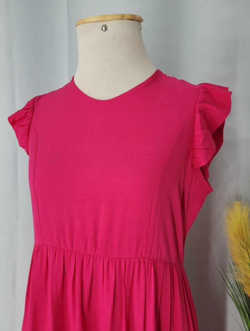 Vestido Longo Rosa - Image 4