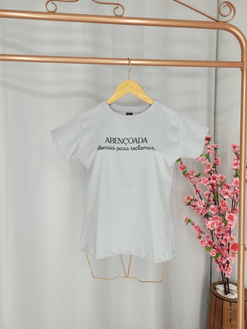 T-shirt Cinza