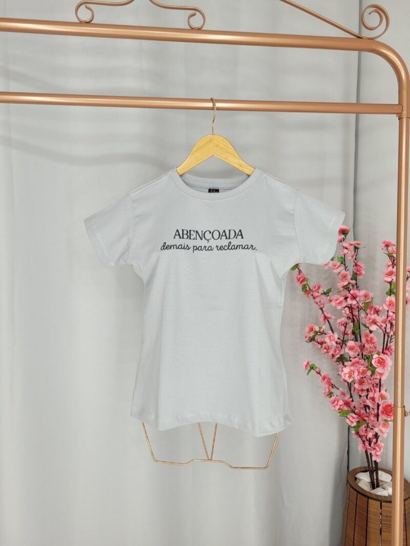 T-shirt Cinza