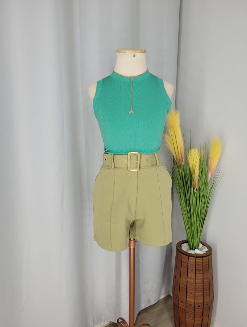 Look - Regata Verde e Short Verde