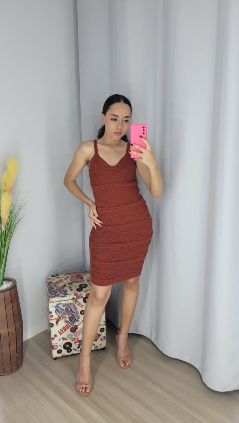 Vestido Tricô