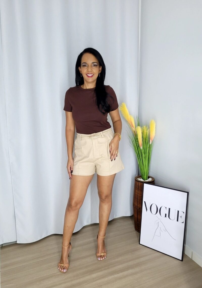 Short Jeans c/Cinto - Image 3