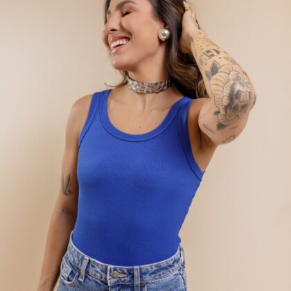 Regata Azul - Gola U