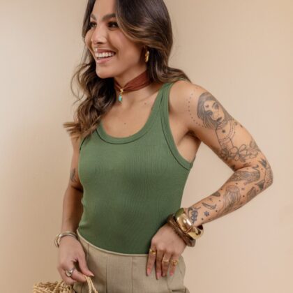 Regata Verde - Gola U