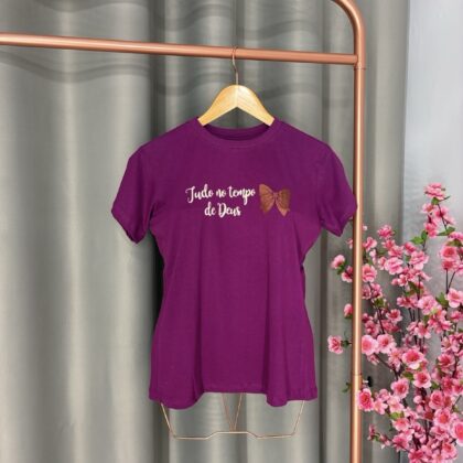 T-shirt Roxa
