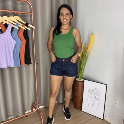 Look Regata - Regata Verde e Short Jeans
