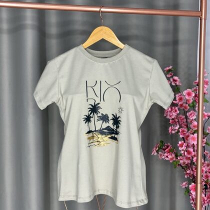 T-shirt Cinza
